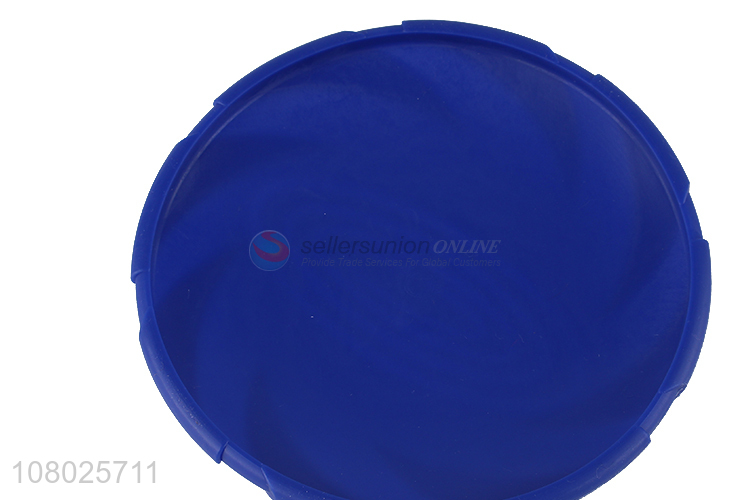 Yiwu wholesale blue plastic frisbee portable pet outdoor toys