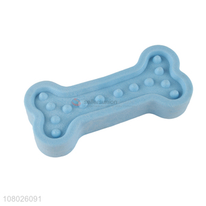 Yiwu market wholesale blue silicone chew toy for pet molar toy