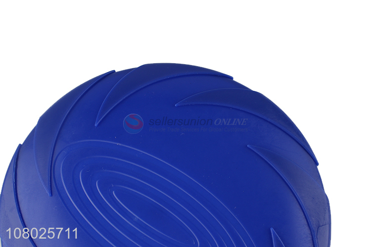 Yiwu wholesale blue plastic frisbee portable pet outdoor toys