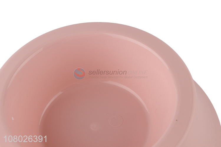 Online wholesale round plastic pet bowls plastic dog bowls cheap cat bowls