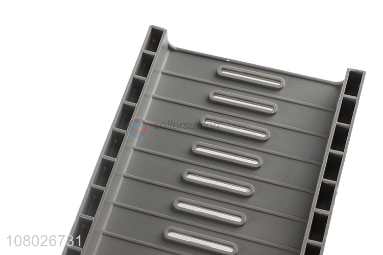 Factory supply space saving shoe organizer double layered plastic shoe rack