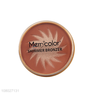 Recent product professional makeup cosmetic shimmer bronzer contour powder