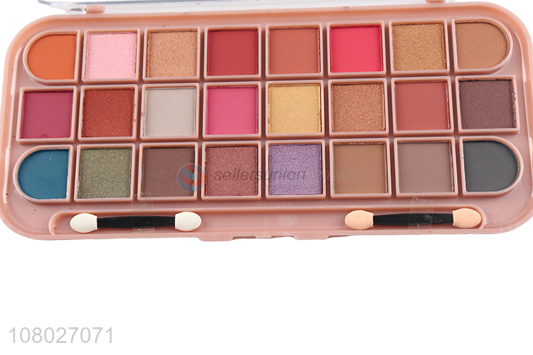 Custom logo 24 colors eyeshadow palette cosmetic eye makeup eyeshadow