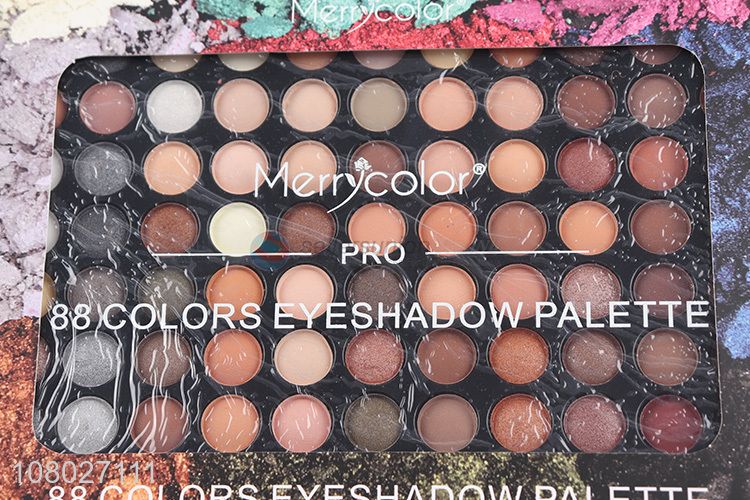 New product 88 colors eyeshadow palette custom logo high pigments eyeshadow