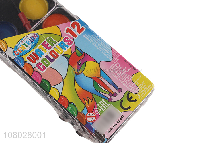 Online wholesale washable water color paint pan for drawing