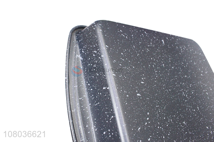 Best selling iron non-stick binaural square baking dish