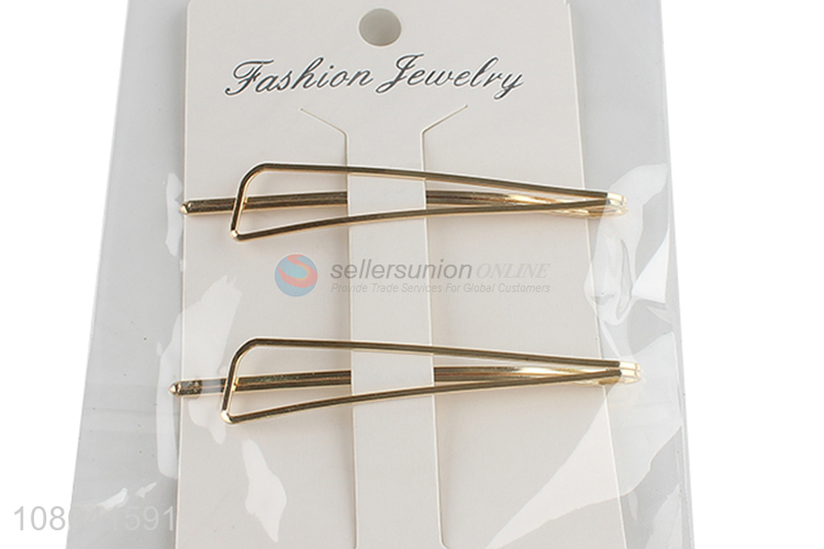 Popular products golden fashion women hairpin hair decoration