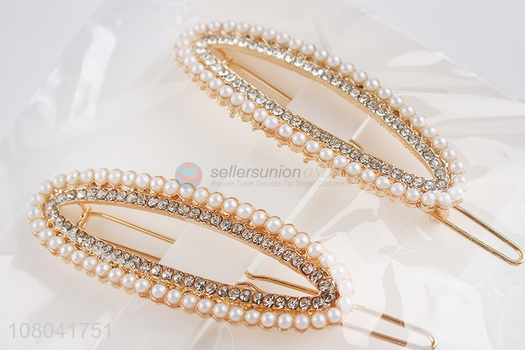 Factory supply delicate hollow women hairpin hair clips
