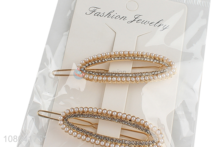 Factory supply delicate hollow women hairpin hair clips