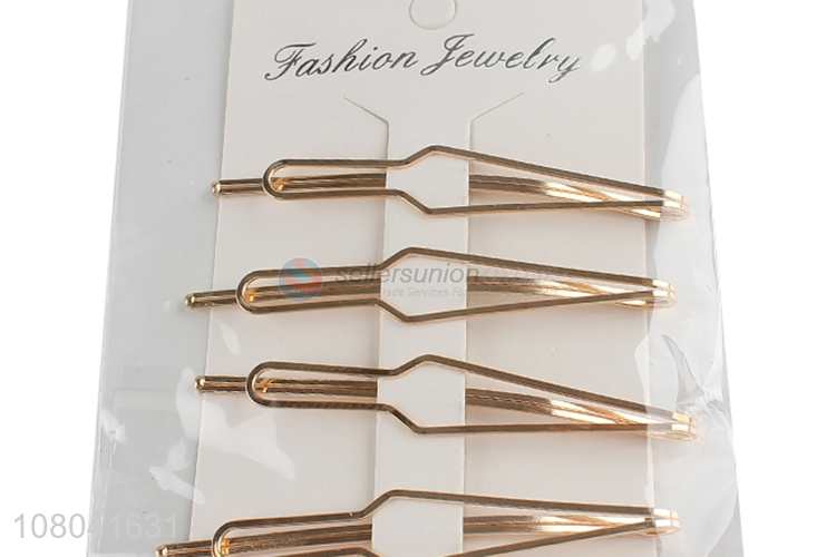 High quality fashion alloy women hairpin hair clips for sale