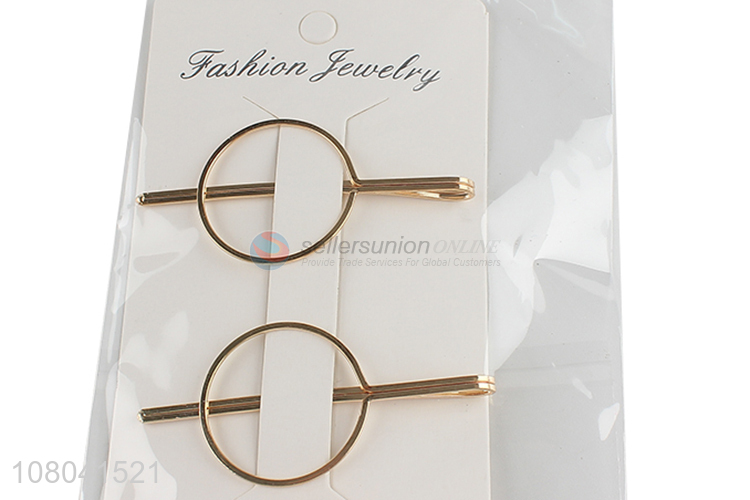 Good selling classical round shape women hairpin wholesale