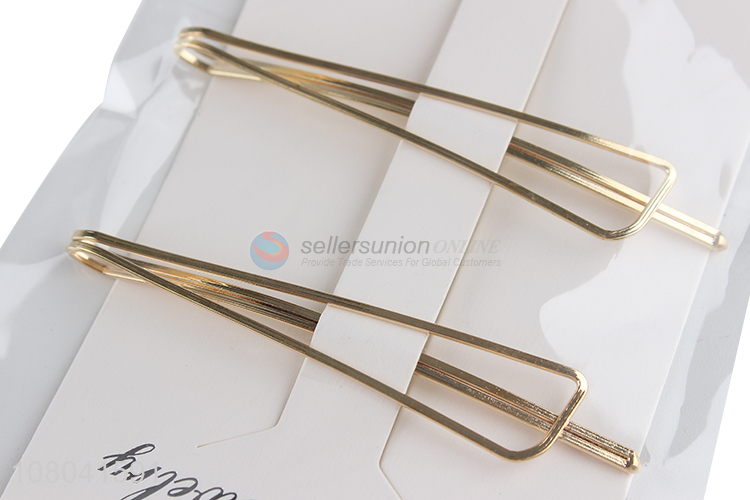 Popular products golden fashion women hairpin hair decoration