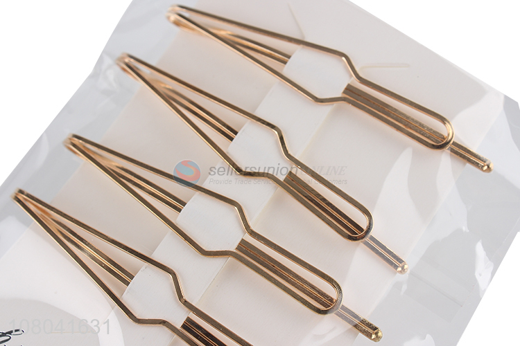High quality fashion alloy women hairpin hair clips for sale