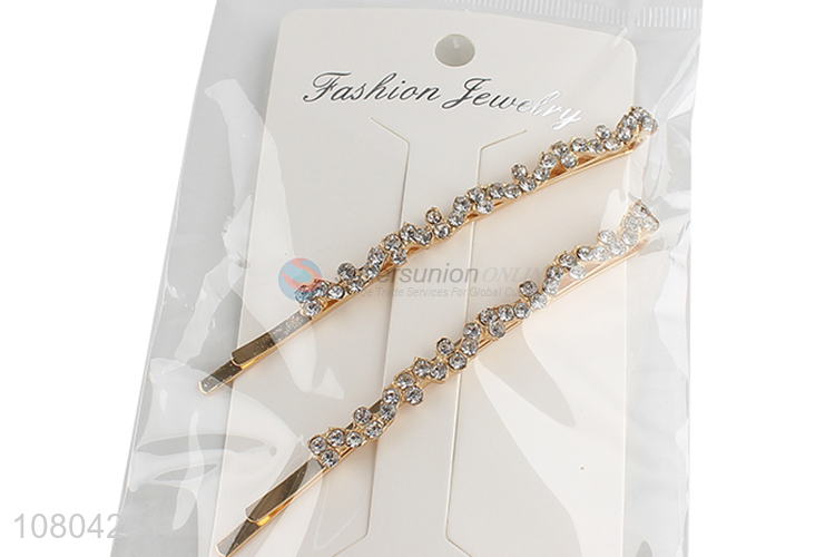 Good quality alloy women fashion hairpin for hair decoration