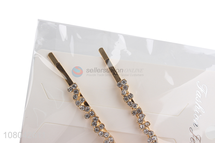 Good quality alloy women fashion hairpin for hair decoration