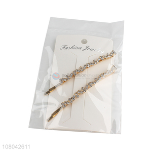 Good quality alloy women fashion hairpin for hair decoration