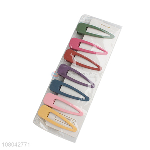 Best selling colourful cute hairpin girls hair clips for decoration