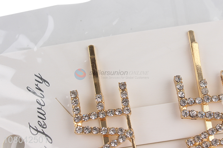 High quality love letter women hairpin wedding headwear