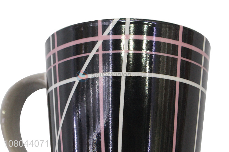 Low price wholesale ceramic water cup office drinking cup