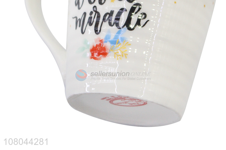 Yiwu market export ceramic cup home office coffee cup