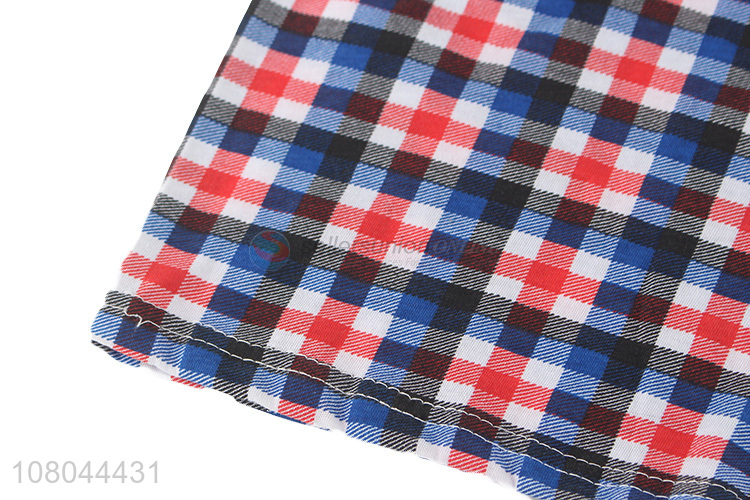 Yiwu wholesale plaid shorts home pajamas shorts for men