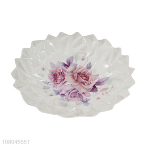 New Style Household Melamine Fruit Tray Snack Plate