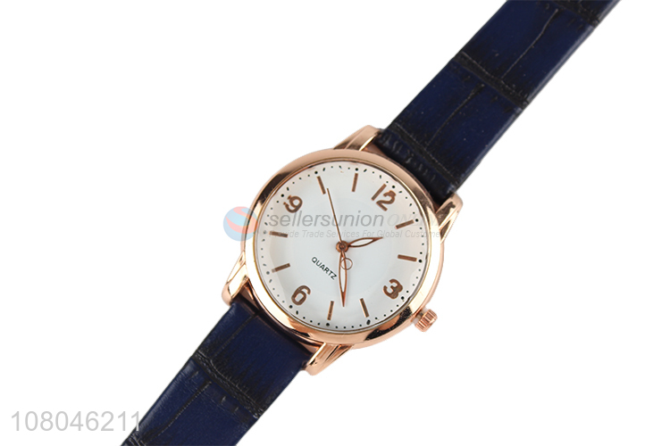 Good quality alloy wristwatch luminous quartz watch for women