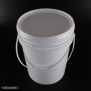 Wholesale White Round Plastic Bucket Best Packaging Container