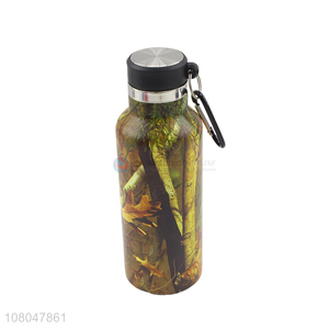 Good sale printed <em>stainless</em> <em>steel</em> vacuum <em>water</em> <em>bottles</em> wholesale