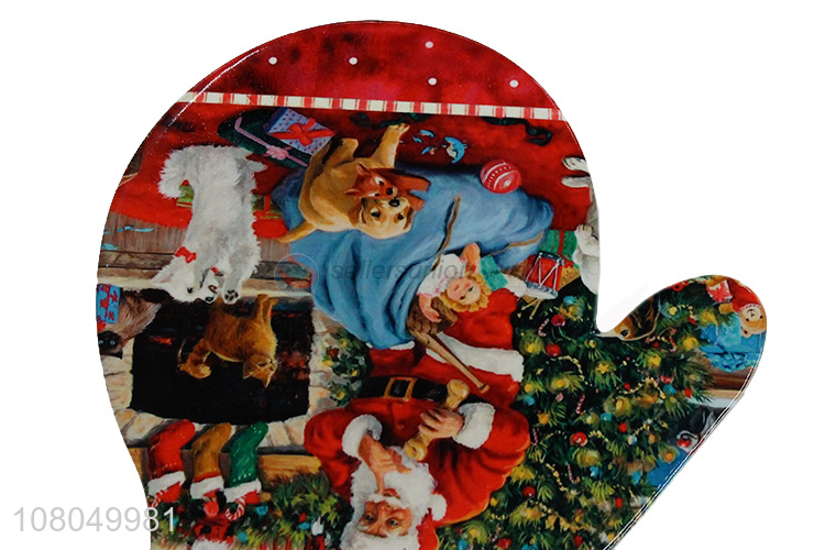 Hot Selling Glove Shape Placemat Ceramic Table Mat Pot Pad