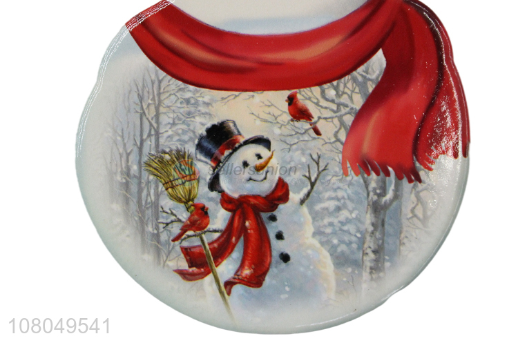 Custom Color Printing Snowman Shape Placemat