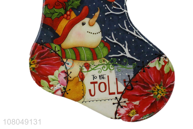 Popular Color Printing Sock Shape Placemat Potholder