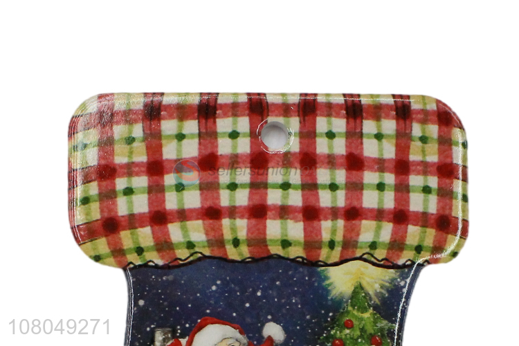 Best Sale Sock-Shaped Ceramic Placemat Fashion Table Mat
