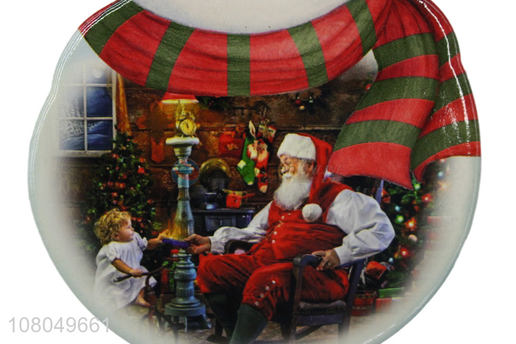 Best Price Christmas Snowman Shape Table Mat Ceramic Placemat