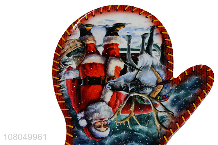Latest Ceramic Placemat Fashion Glove Shape Table Mat