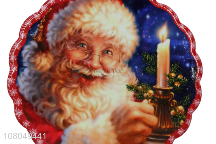 Personalized Christmas Decorative Ceramic Placemat Heat Pad
