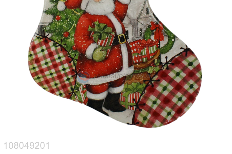 Christmas Stocking Shape Pot Pad Ceramic Placemat