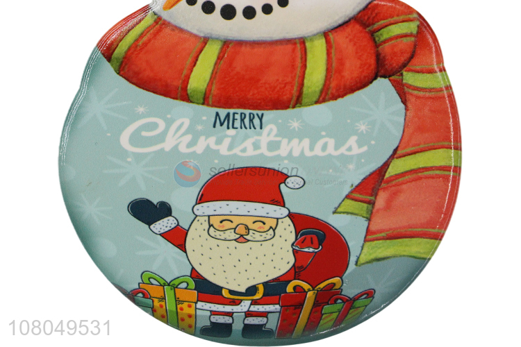 Best Selling Christmas Snowman Shape Ceramic Placemat Table Mat