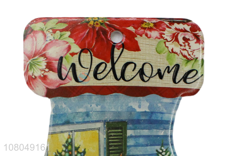 New Design Christmas Stocking Shape Ceramic Placemat