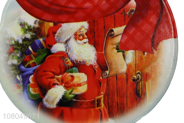 Fashion Snowman Shape Ceramic Placemat Decorative Table Mat