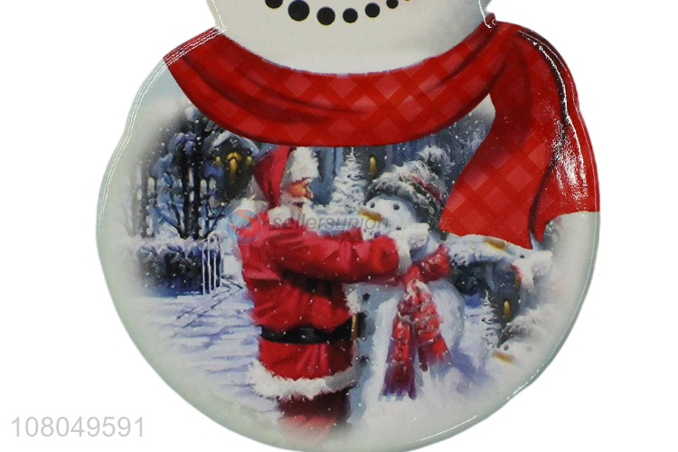 Best Sale Snowman Shape Placemat Cartoon Heat Pad
