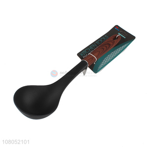 New arrival kitchen supplies eco-friendly bpa free <em>wood</em> grain nylon soup ladle