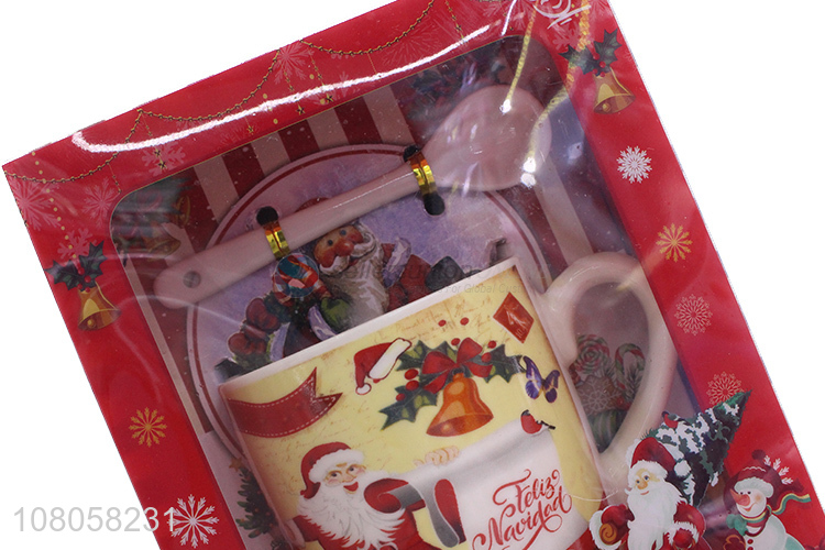 Top Quality Ceramic Mug Water Cup With Spoon Set