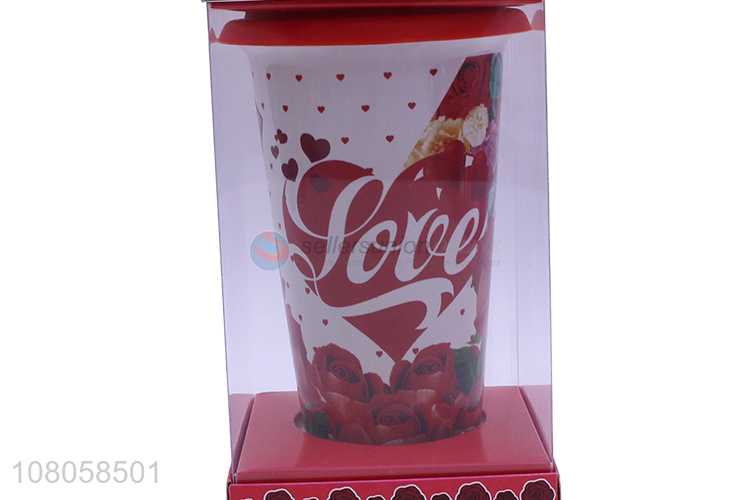 High Quality Ceramic Cup Fashion Mug With Lid