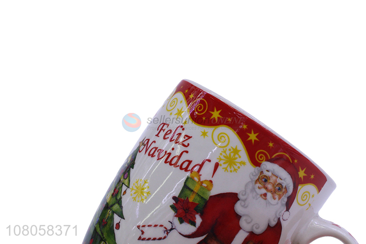Delicate Design Ceramic Mug With Tassel For Gift