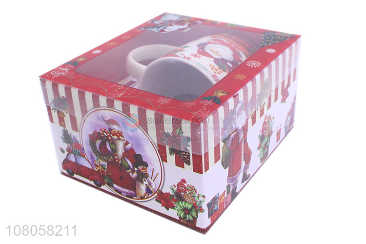 Best Quality Ceramic Cup Gift Cup With Spoon Set