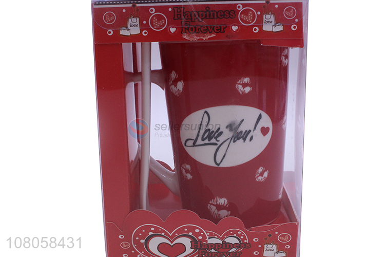 Wholesale Wedding Valentine'S Day Gift Ceramic Cup Set