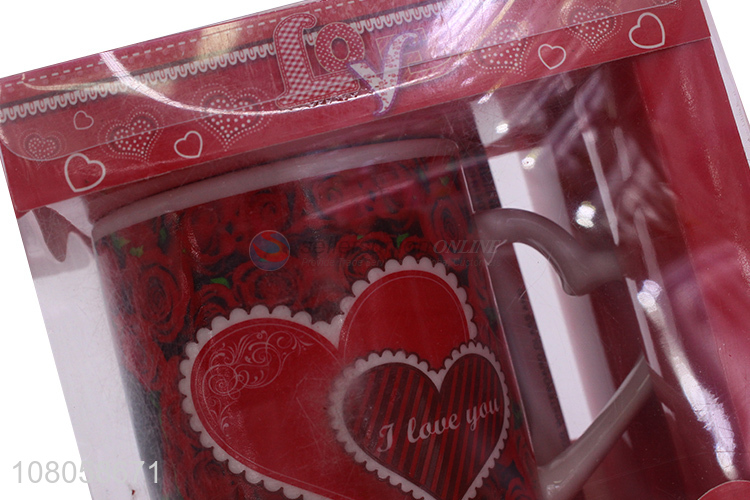 Fashion Luminous Color Changing Ceramic Cup For Gift
