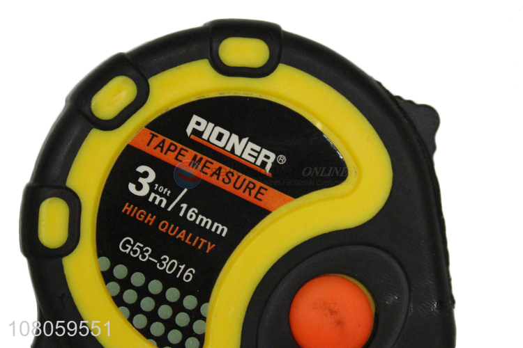 Good quality measuring tools 3m retractable steel measuring tape