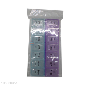 Wholesale portable pill box household medicine cabinet set